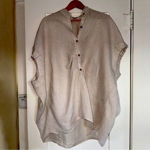 Italian Linen top XXL